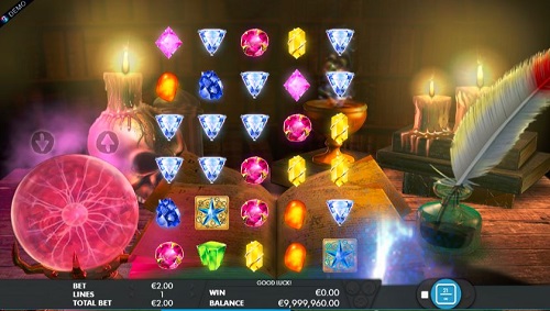 Mysterious Gems video slot by Genesis Gaming at HappyLuke casino online